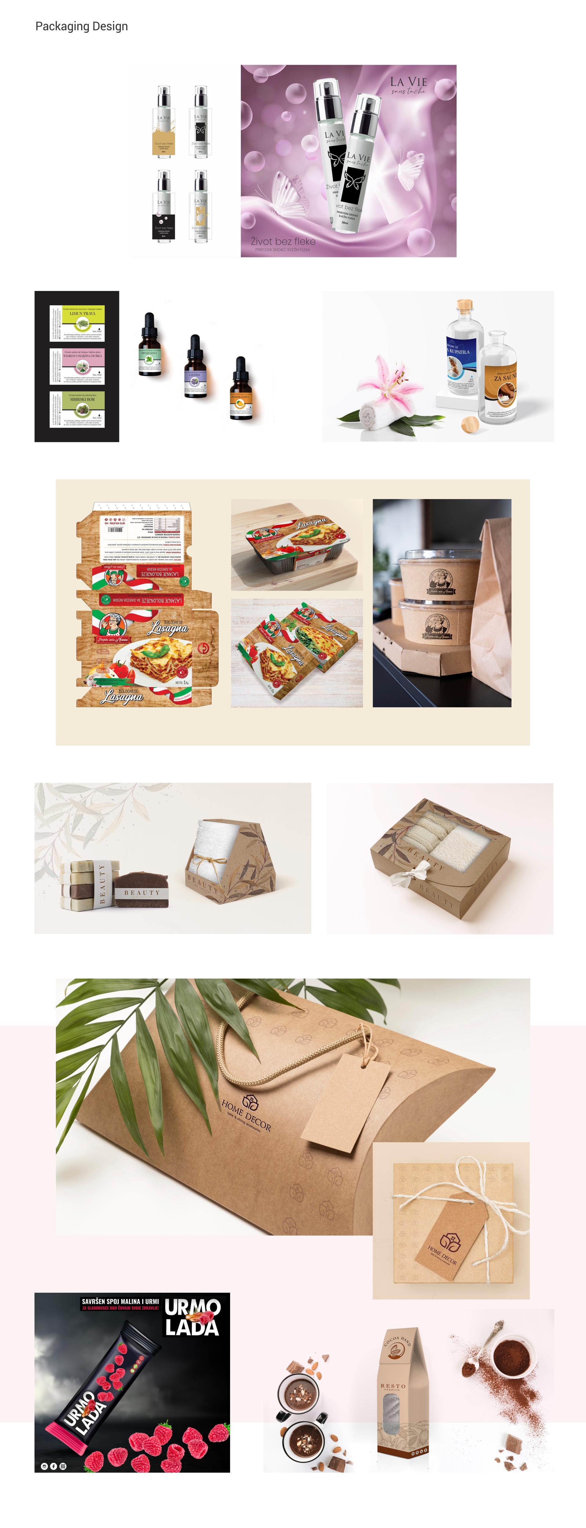 Packaging Design - Work